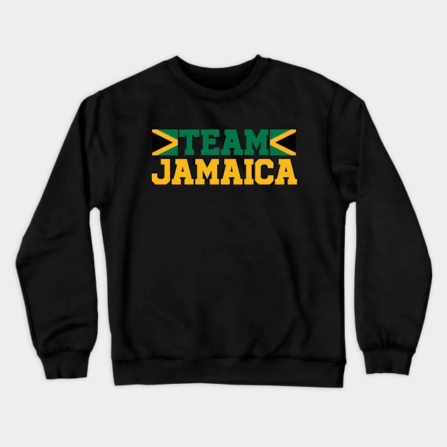 Team Jamaica - Summer Olympics Crewneck Sweatshirt by Issho Ni